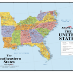 Southeast Us Map Printable Fresh Printable Map Us And Canada