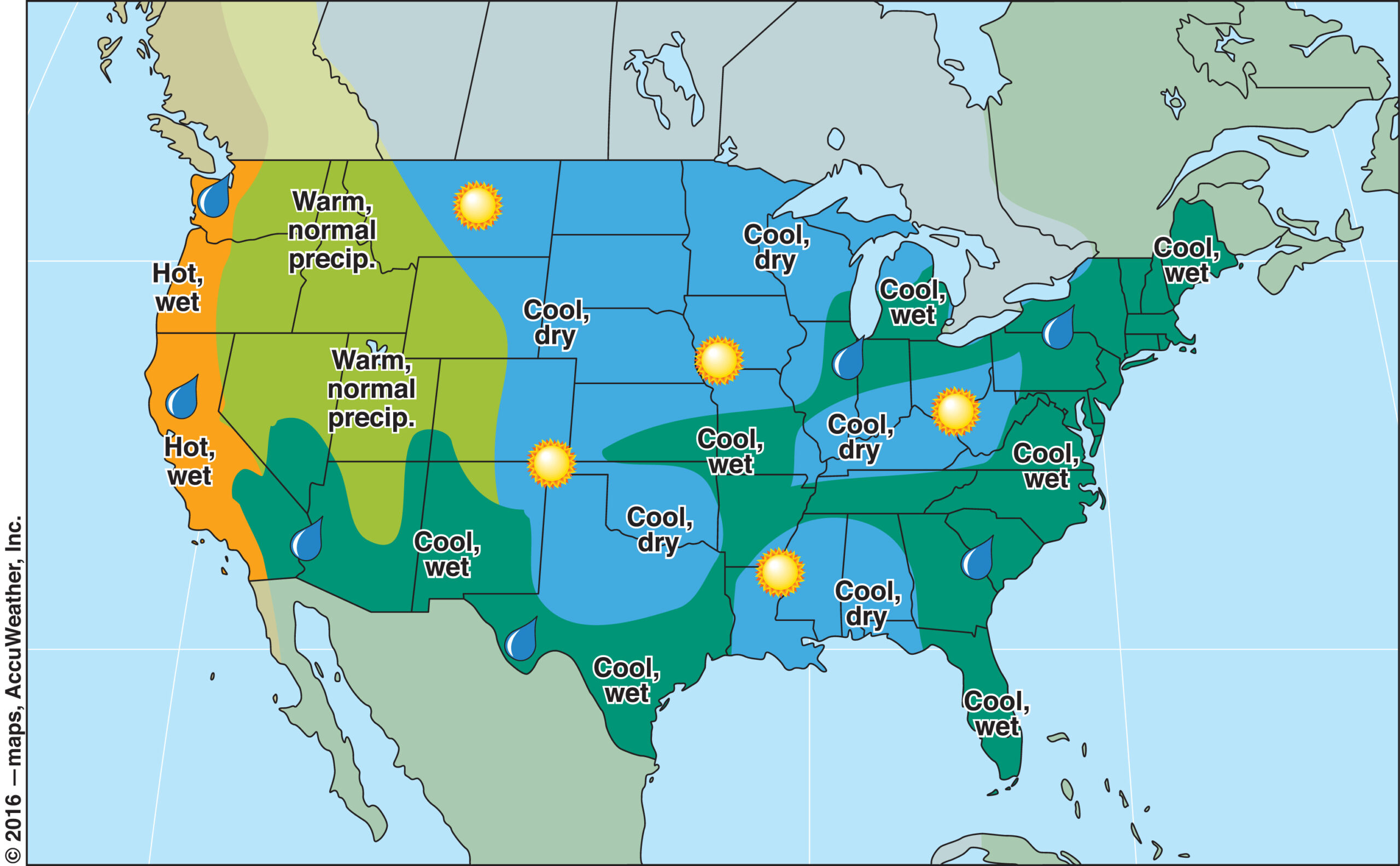 Weather Forecast Maps Usa Printable Map Of Usa 7125