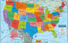 superior mapping company united states poster size wall map 40 x 28 Superior Mapping Company United States Poster Size Wall Map 40 X 28