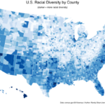 The 5 U S Counties Where Racial Diversity Is Highest And Lowest The