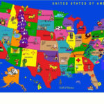 This Map Of The United States Is A Great Visual Learning Tool For