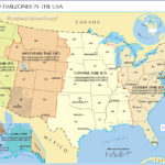 Time Zone Map Of The United States Nations Online Project