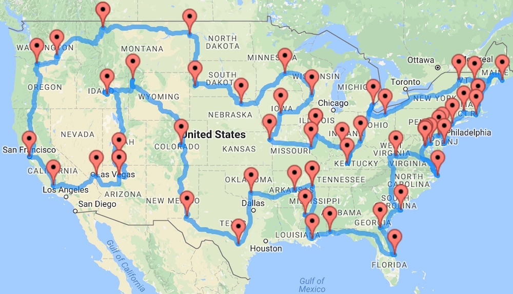 Top 5 Road Trips In America Plan A USA Road Trip 