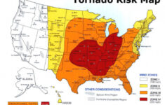 Tornado Alley States Map Printable Map