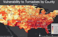 Tornado Map Shows Which Parts Of The U S Are Most Vulnerable The