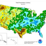 Total Precipitation In USA For July 2015 Vivid Maps