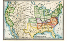 u s map showing seceeding states by date american civil war c 1861 U S Map Showing Seceeding States By Date American Civil War C 1861