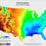 U S Precipitation Map Maps On The Web