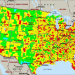 United States Air Quality Map Cancer Air Quality Map
