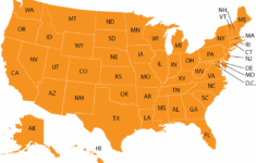 United States Clipart Labled United States Labled Transparent FREE For