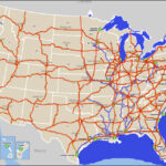 United States Highway Map And U S Agriculture