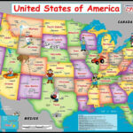 United States Map Of Vacation Spots Fresh Download Travel Map Usa Major