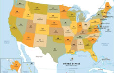 United States Map With Abbreviations Zip Code Map