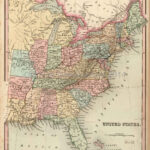 United States Old Map USA Tanner 1836 Digital Image Scan Download