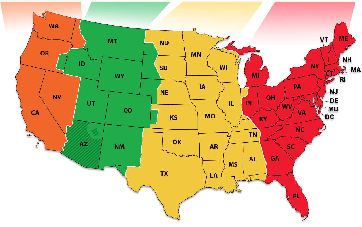 United States Time Zone Map Best New 2020