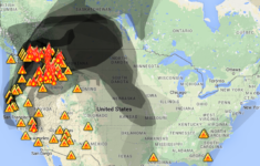 UPDATED Smoke Map Aug 26 2015 Wildfire Today