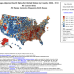 US Cancer Rates Highest On The Rivers Low In Mountains Desert REB