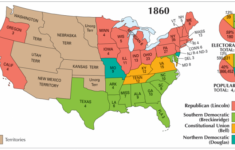 US Election Of 1860 Map GIS Geography