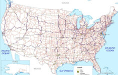 US Highway Map Highway Map Usa Travel Map Usa Map