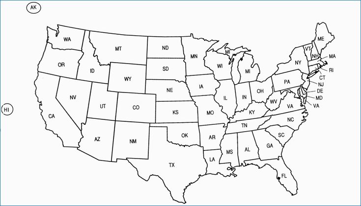 Us Map Coloring Page Pdf Great Black And White Map The United States 
