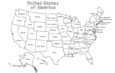 US Map Coloring Pages Best Coloring Pages For Kids