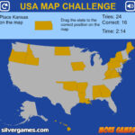 US Map Quiz Play US Map Quiz Online On SilverGames