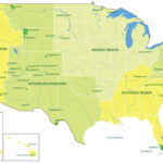 US National Parks Map GIS Geography