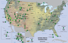 US National Parks Scratchable Map 2020 EDITION All 61 DESIGNATED