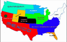 Us Navy Map Of Future America