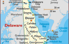 US Of Delaware State Location Map Map Of Usa World Map