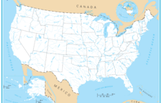 Us Rivers Lakes Mapsof