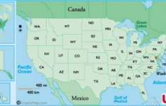 US States Abbreviation Map