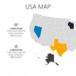 USA Map Free Google Slides Template