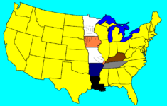 Usa Map Kentucky Chef