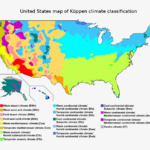 Usa Map Of K Ppen Climate Classification 2018 Iecc Climate Zone Map