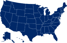 USA Map PNG