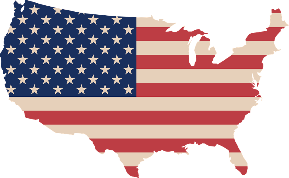 USA Map PNG