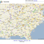 Usa Map With States And Cities Google Maps Printable Map