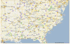 Usa Map With States And Cities Google Maps Printable Map