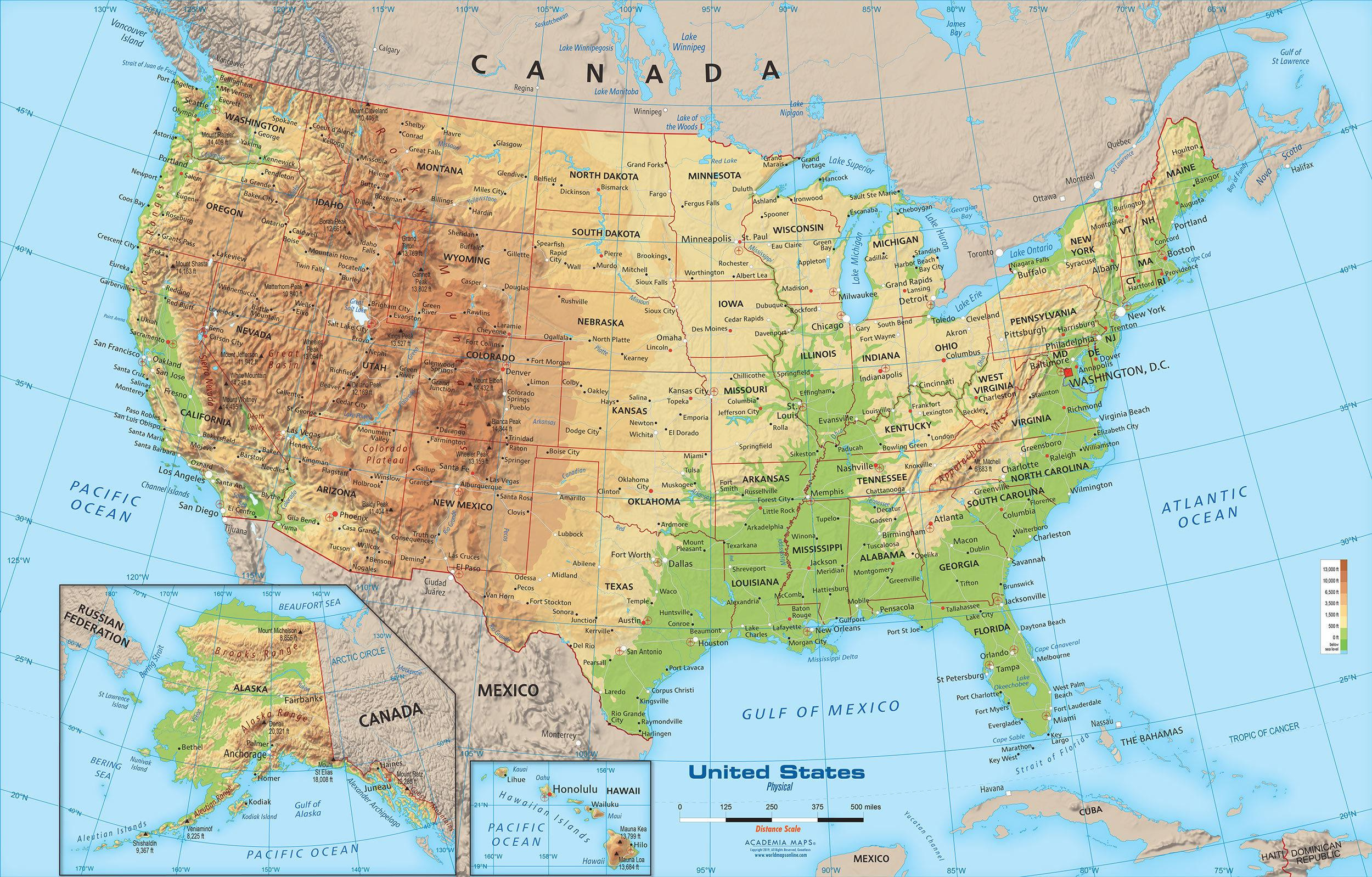 USA Maps Transports Geography And Tourist Maps Of USA In Americas