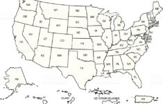 Usa Outline Vector At GetDrawings Free Download