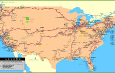 USA Railway Map