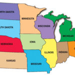 USA Region Map Midwest Traumatic Cleanup And Restoration