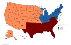 Usa s Population Divided Into Three North South West North America