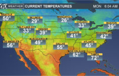 Usa Today Weather Map Forecast USA Map