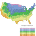 USDA Plant Hardiness Zone Map Garden Chronicle