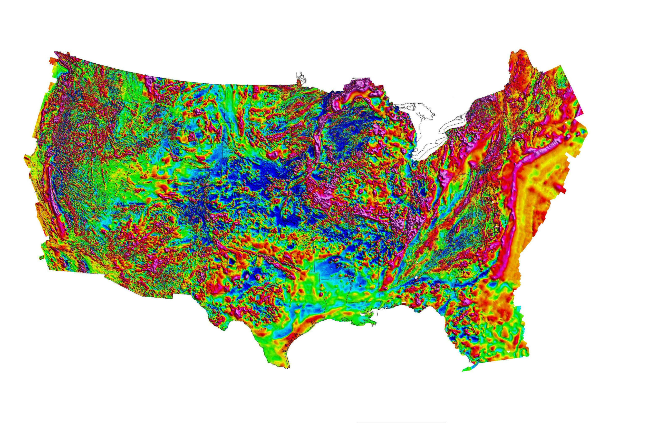 USGS Open File Report 02 361 Digital Aeromagnetic Datasets For The 