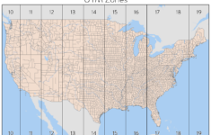 Utm Zone Map Usa USA Map