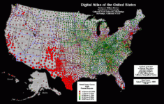 UWEC Geog188 Vogeler USA Racial Groups Various Scales Places