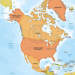 Vector Map North America Bathymetry One Stop Map